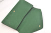 Authentic Louis Vuitton Epi Arts Deco Clutch Bag Green M52644 LV 3327K
