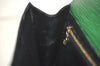 Authentic Louis Vuitton Epi Arts Deco Clutch Bag Green M52644 LV 3327K
