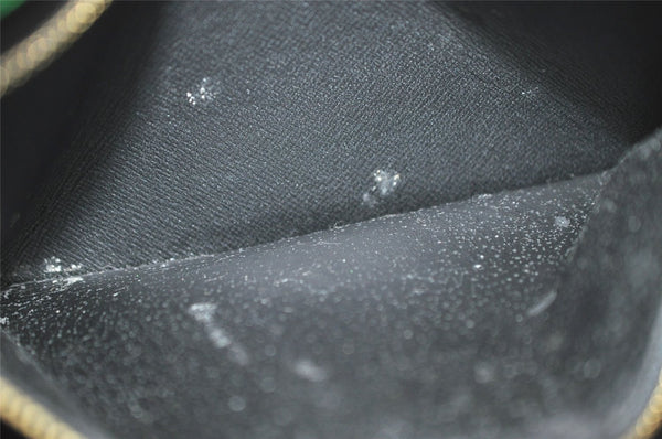 Authentic Louis Vuitton Epi Arts Deco Clutch Bag Green M52644 LV 3327K