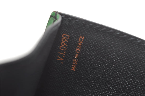 Authentic Louis Vuitton Epi Arts Deco Clutch Bag Green M52644 LV 3327K