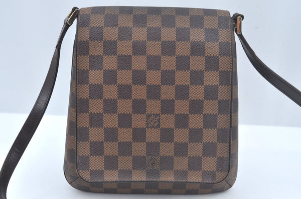 Auth Louis Vuitton Damier Musette Salsa Long Shoulder Cross Bag N51300 LV 3328J