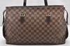Authentic Louis Vuitton Damier Chelsea Shoulder Tote Bag N51119 Junk 3328K