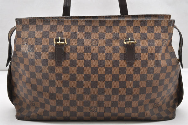 Authentic Louis Vuitton Damier Chelsea Shoulder Tote Bag N51119 Junk 3328K