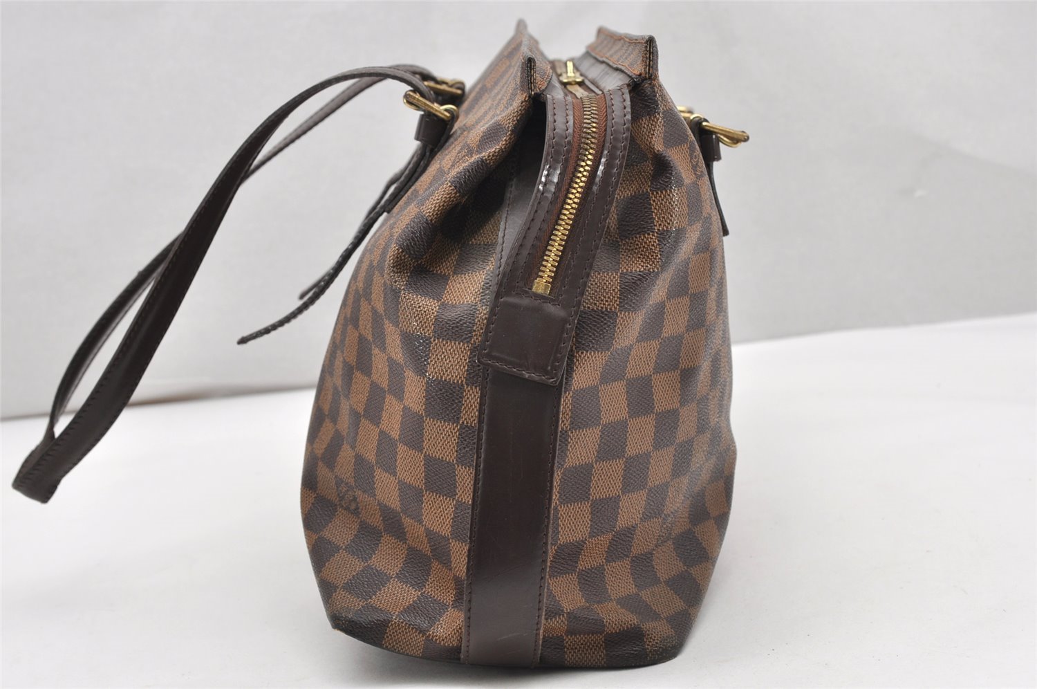 Authentic Louis Vuitton Damier Chelsea Shoulder Tote Bag N51119 Junk 3328K