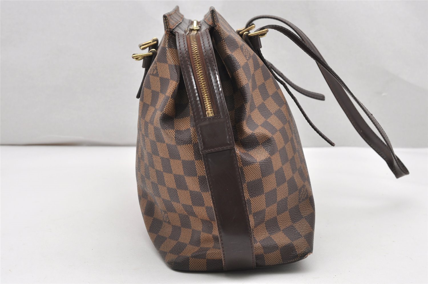 Authentic Louis Vuitton Damier Chelsea Shoulder Tote Bag N51119 Junk 3328K