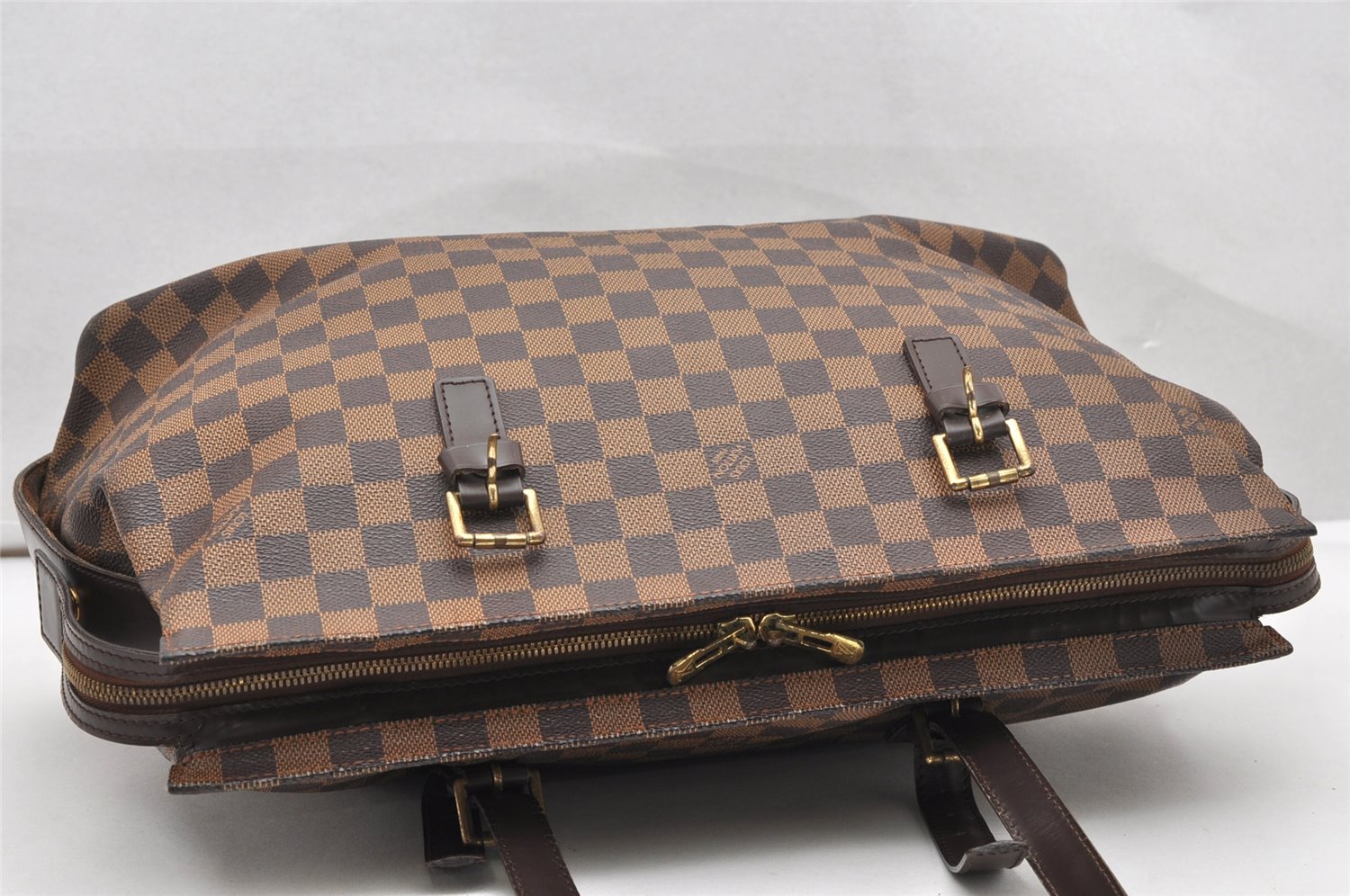 Authentic Louis Vuitton Damier Chelsea Shoulder Tote Bag N51119 Junk 3328K