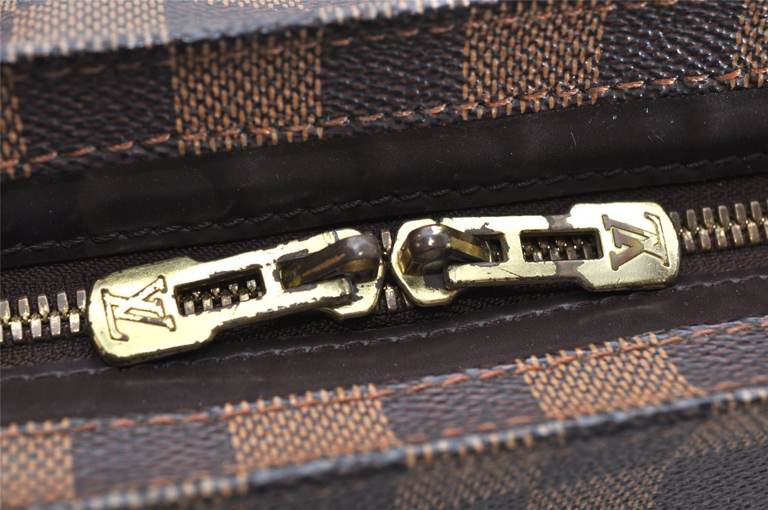 Authentic Louis Vuitton Damier Chelsea Shoulder Tote Bag N51119 Junk 3328K