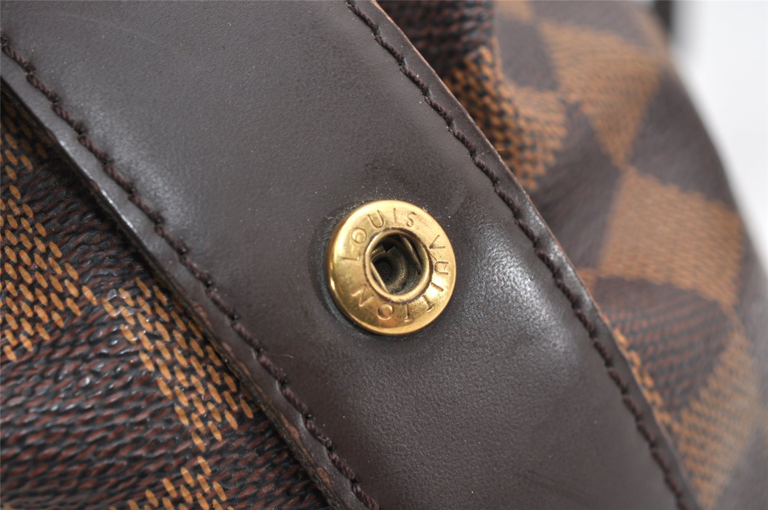 Authentic Louis Vuitton Damier Chelsea Shoulder Tote Bag N51119 Junk 3328K