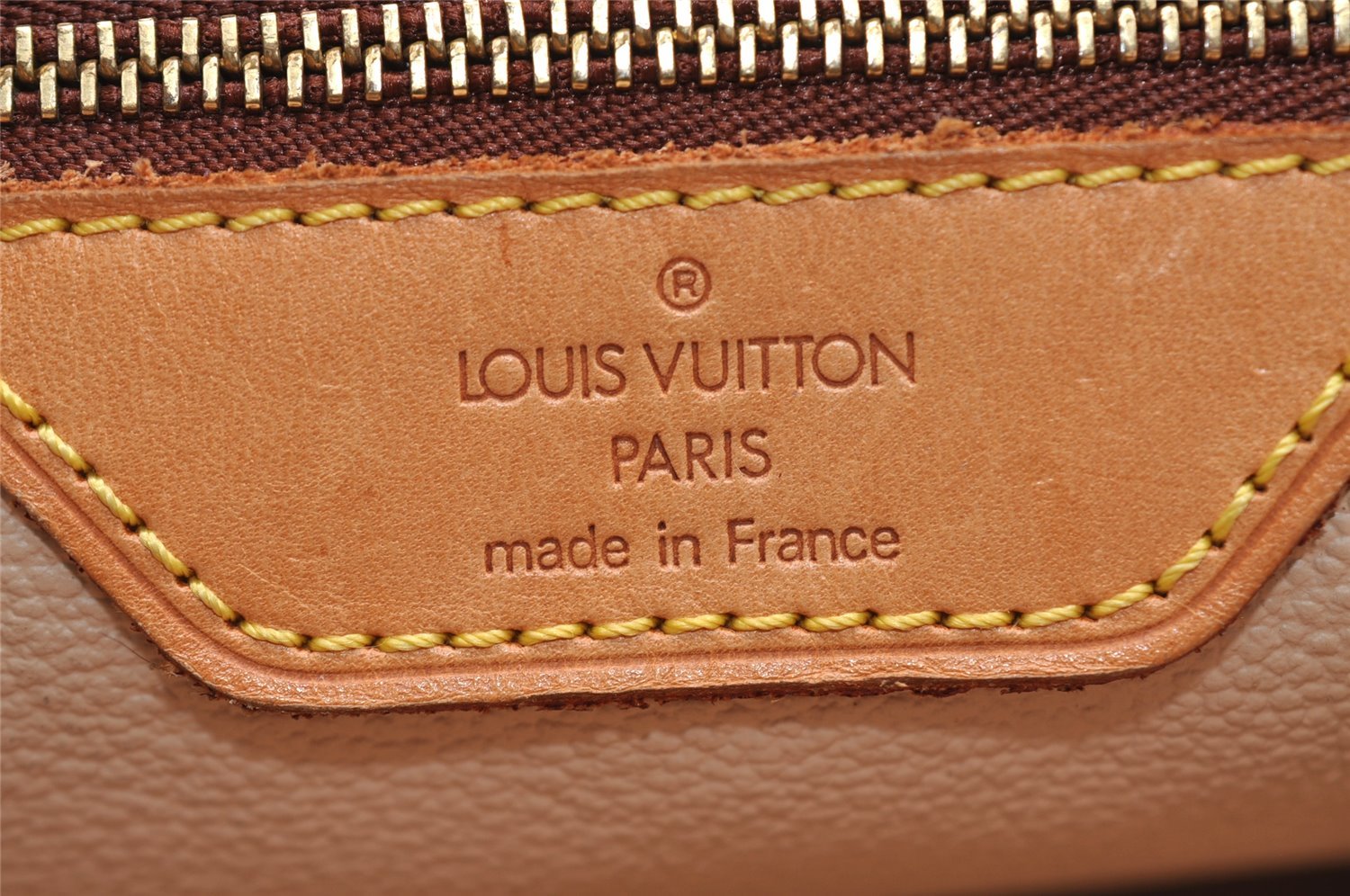 Authentic Louis Vuitton Monogram Bucket GM Shoulder Tote Bag M42236 LV 3329I