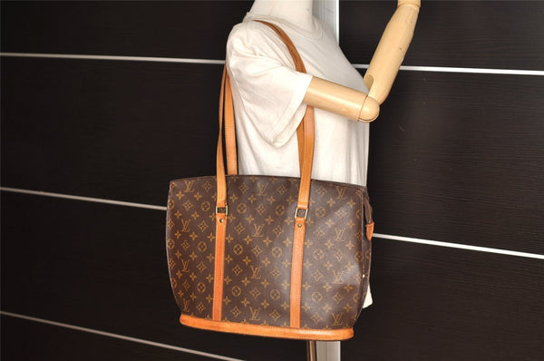Authentic Louis Vuitton Monogram Babylone Shoulder Tote Bag M51102 LV 3329K