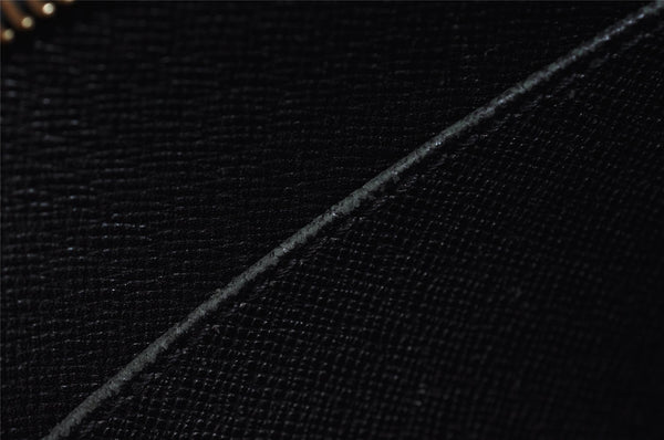 Authentic Louis Vuitton Epi Pochette Homme Clutch Hand Bag Black M52522 LV 3330I