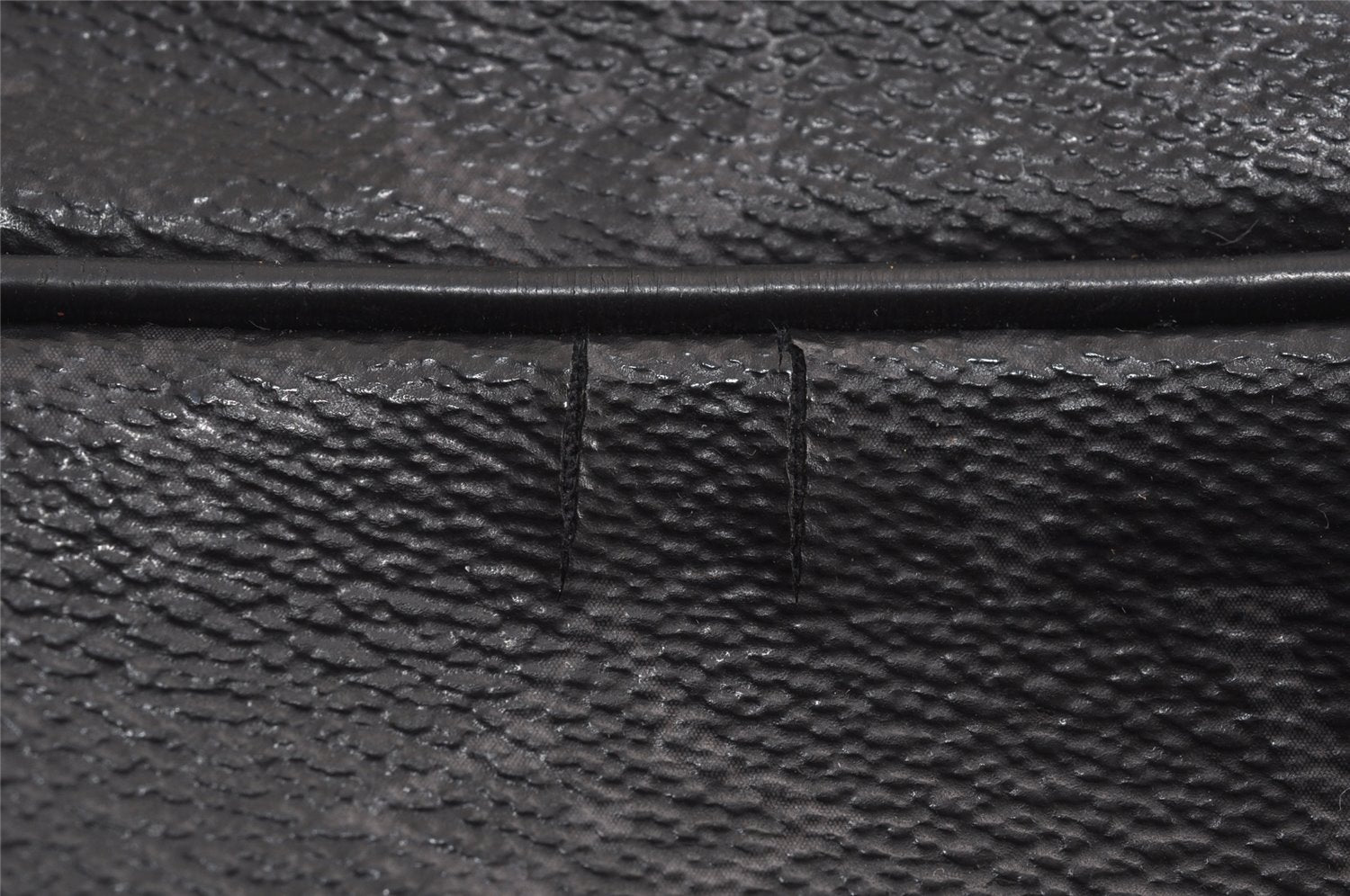 Auth Louis Vuitton Monogram Eclipse Trousse Toilette PM Clutch Bag Junk 3330J