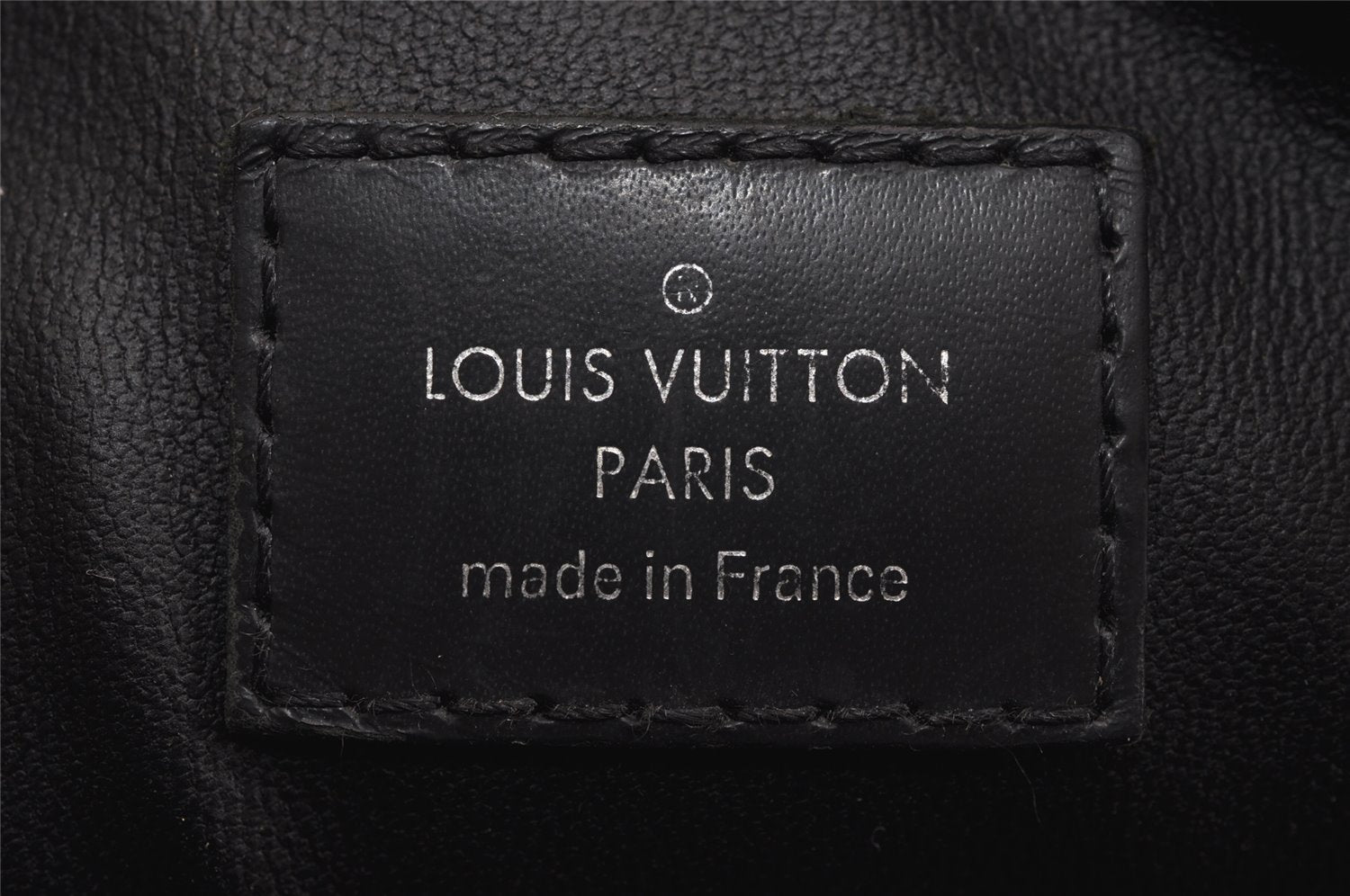 Auth Louis Vuitton Monogram Eclipse Trousse Toilette PM Clutch Bag Junk 3330J