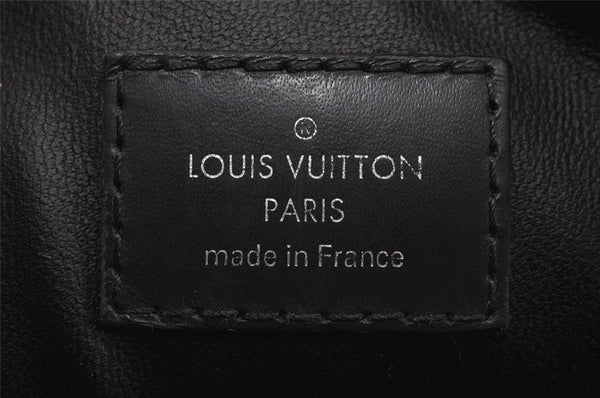 Auth Louis Vuitton Monogram Eclipse Trousse Toilette PM Clutch Bag Junk 3330J