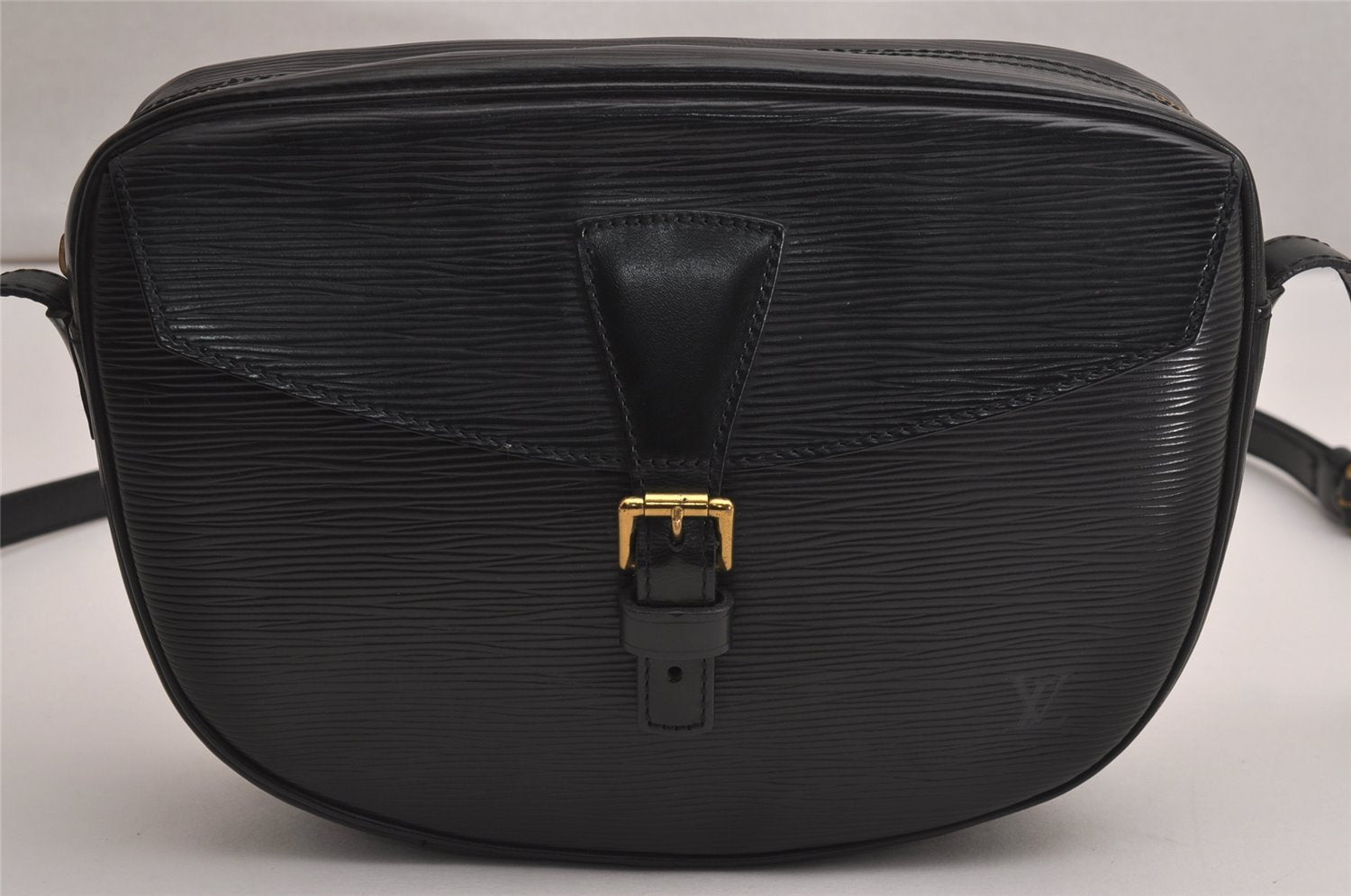 Authentic Louis Vuitton Epi Jeune Fille Shoulder Cross Bag Black M52152 LV 3331J