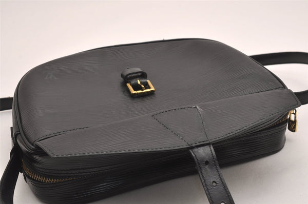 Authentic Louis Vuitton Epi Jeune Fille Shoulder Cross Bag Black M52152 LV 3331J