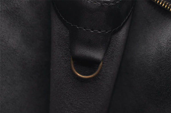 Auth Louis Vuitton Epi Saint Jacques Shopping Shoulder Bag Black M52262 LV 3332I