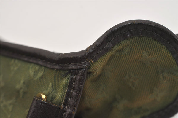 Authentic Louis Vuitton Monogram Mini Besace Mary Kate Shoulder Bag Green 3332J