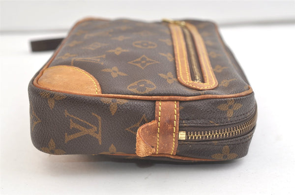 Authentic Louis Vuitton Monogram Marly Dragonne GM M51825 Clutch Hand Bag 3332K