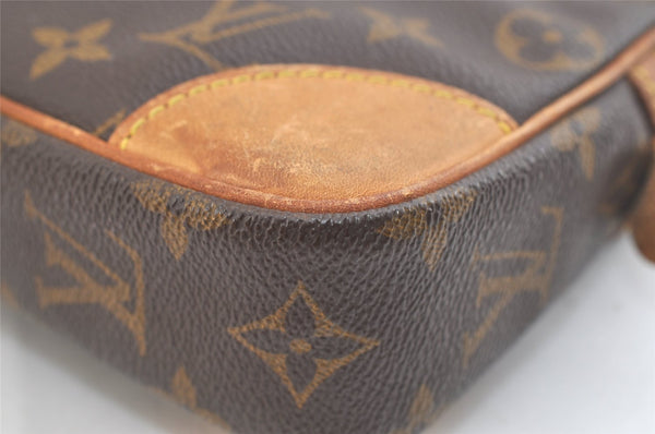 Authentic Louis Vuitton Monogram Marly Dragonne GM M51825 Clutch Hand Bag 3332K