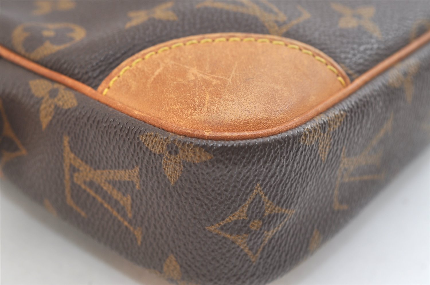 Authentic Louis Vuitton Monogram Marly Dragonne GM M51825 Clutch Hand Bag 3332K