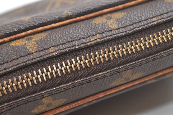 Authentic Louis Vuitton Monogram Marly Dragonne GM M51825 Clutch Hand Bag 3332K