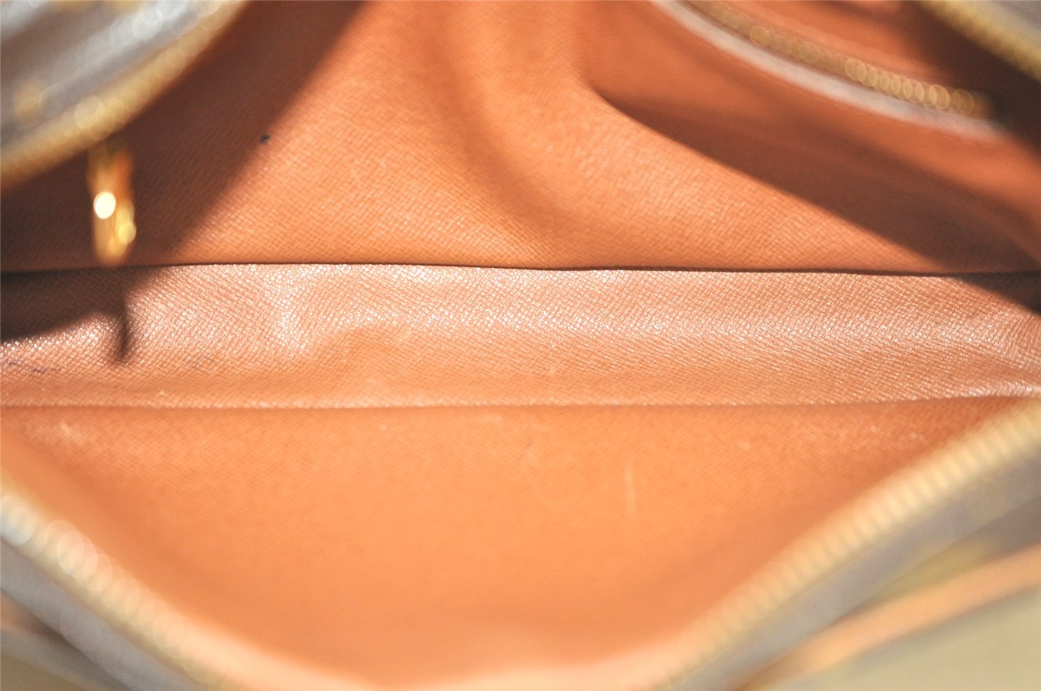 Authentic Louis Vuitton Monogram Marly Dragonne GM M51825 Clutch Hand Bag 3332K