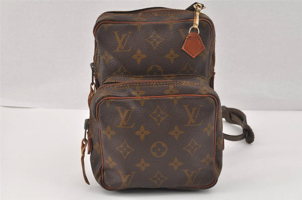 Authentic Louis Vuitton Monogram Amazone Shoulder Cross Body Bag Old Model 3333K