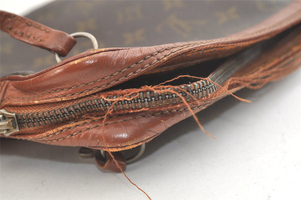 Authentic Louis Vuitton Monogram Pochette Sport Clutch Bag Old Model Junk 3334K