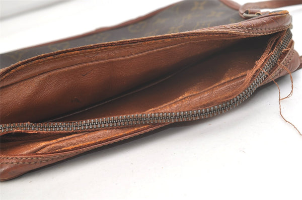 Authentic Louis Vuitton Monogram Pochette Sport Clutch Bag Old Model Junk 3334K