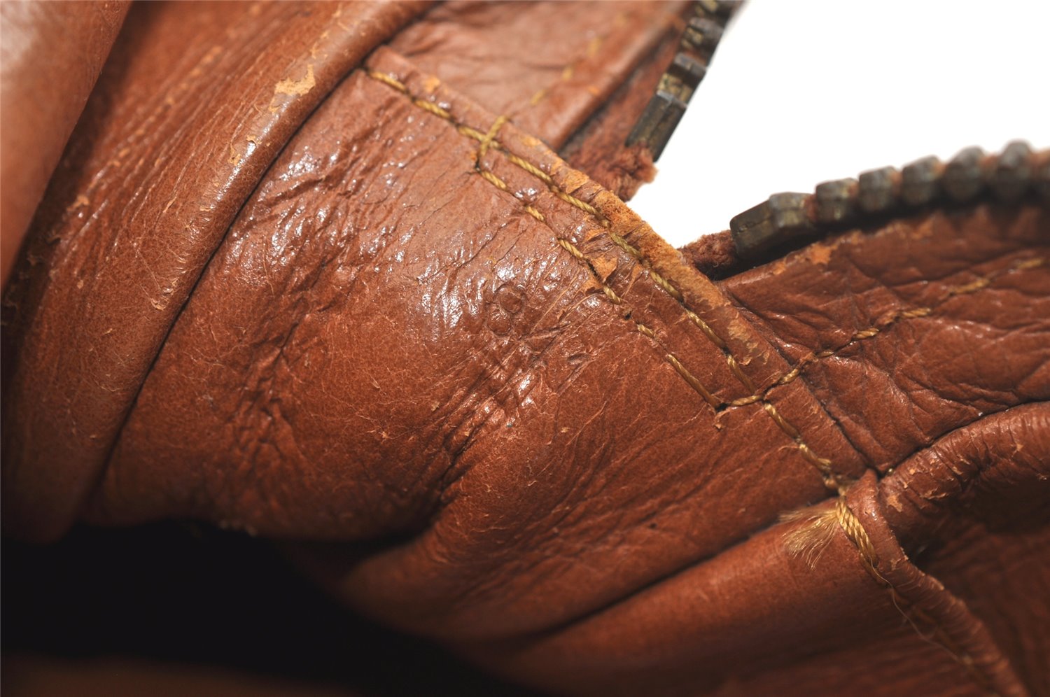 Authentic Louis Vuitton Monogram Pochette Sport Clutch Bag Old Model Junk 3334K