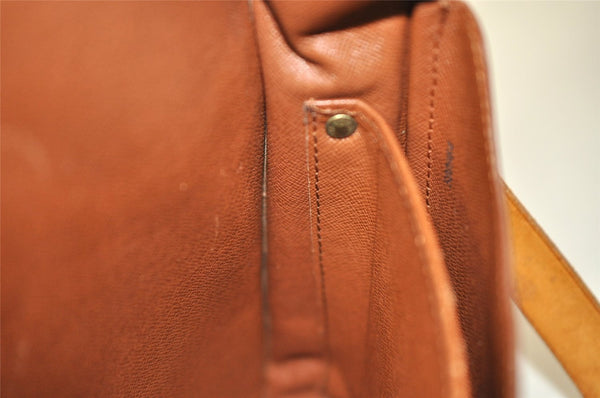 Authentic Louis Vuitton Monogram Cartouchiere GM M51252 Shoulder Cross Bag 3336I