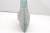 Authentic GUCCI Square GG Kandinsky Shoulder Bag Suede Leather Light Blue 3336K