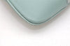 Authentic GUCCI Square GG Kandinsky Shoulder Bag Suede Leather Light Blue 3336K
