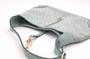 Authentic GUCCI Square GG Kandinsky Shoulder Bag Suede Leather Light Blue 3336K