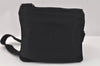 Authentic PRADA Nylon Tessuto Leather Shoulder Cross Body Bag Purse Black 3337K