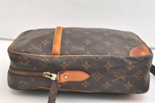 Authentic Louis Vuitton Monogram Danube GM Shoulder Cross Bag M45262 LV 3338K
