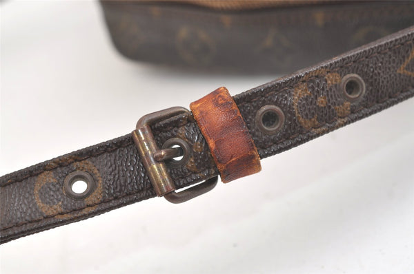 Authentic Louis Vuitton Monogram Danube GM Shoulder Cross Bag M45262 LV 3338K