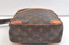 Authentic Louis Vuitton Monogram Danube GM Shoulder Cross Bag M45262 LV 3338K