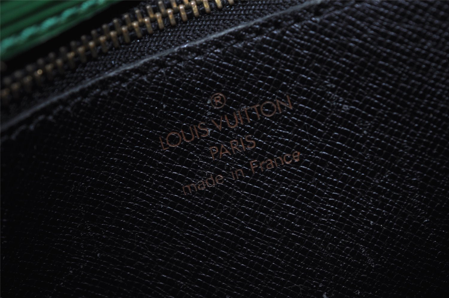 Auth Louis Vuitton Epi Saint Cloud GM Shoulder Cross Bag Green M52194 LV 3340I