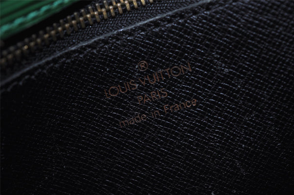 Auth Louis Vuitton Epi Saint Cloud GM Shoulder Cross Bag Green M52194 LV 3340I