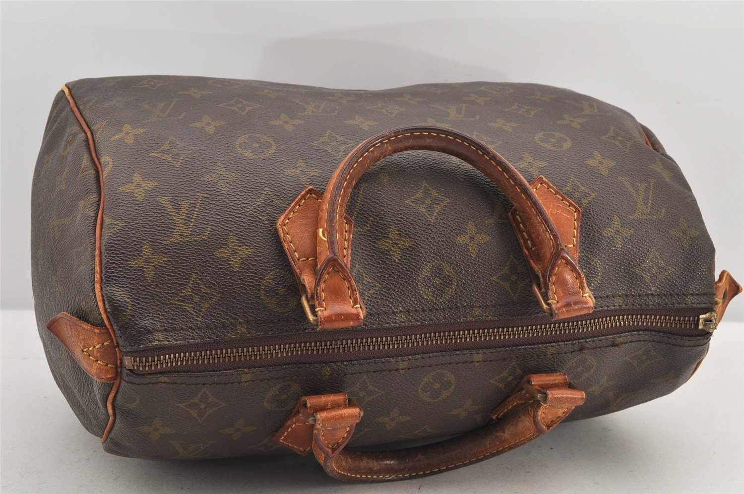 Authentic Louis Vuitton Monogram Speedy 30 Hand Boston Bag Old Model Junk 3340K