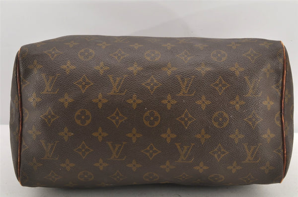 Authentic Louis Vuitton Monogram Speedy 30 Hand Boston Bag Old Model Junk 3340K