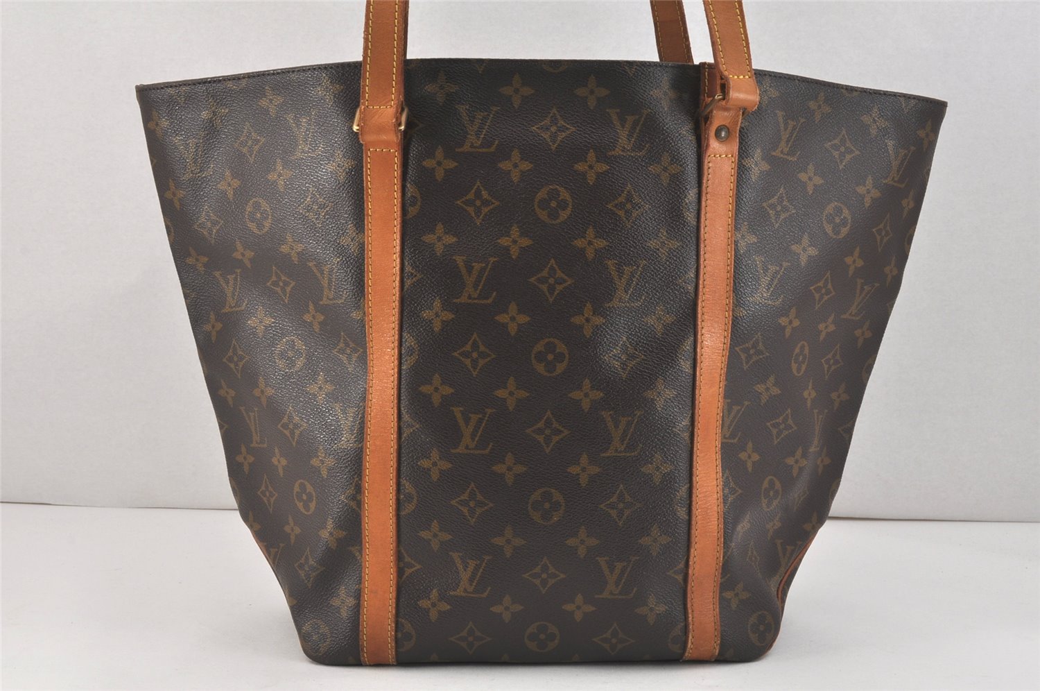 Authentic Louis Vuitton Monogram Sac Shopping PM Tote Bag M51108 LV 3341K