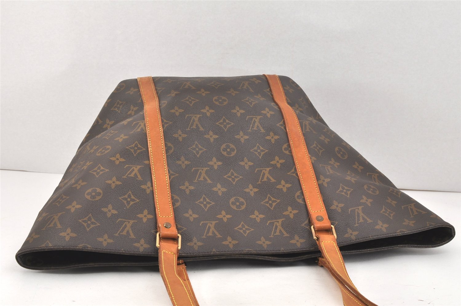 Authentic Louis Vuitton Monogram Sac Shopping PM Tote Bag M51108 LV 3341K