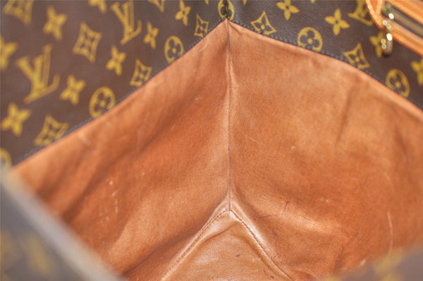 Authentic Louis Vuitton Monogram Sac Shopping PM Tote Bag M51108 LV 3341K