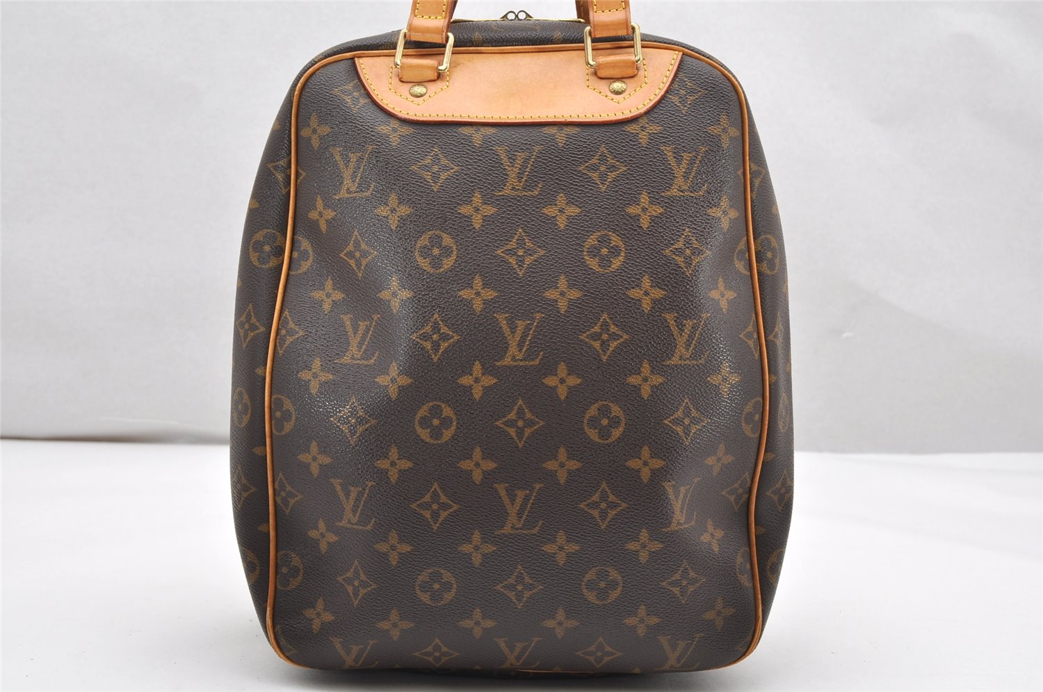 Authentic Louis Vuitton Monogram Excursion Hand Bag M41450 LV 3343K