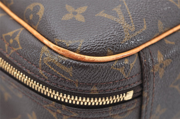 Authentic Louis Vuitton Monogram Excursion Hand Bag M41450 LV 3343K