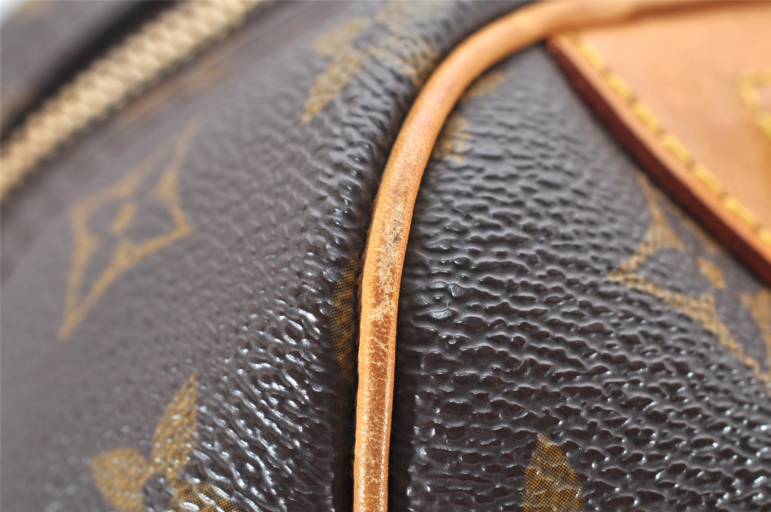 Authentic Louis Vuitton Monogram Excursion Hand Bag M41450 LV 3343K