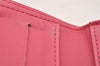 Auth Louis Vuitton Vernis Porte Monnaie Billets Cartes Credit Wallet Pink 3344I